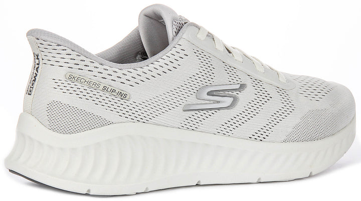 Skechers Go Walk Now Payton In White Grey For Men