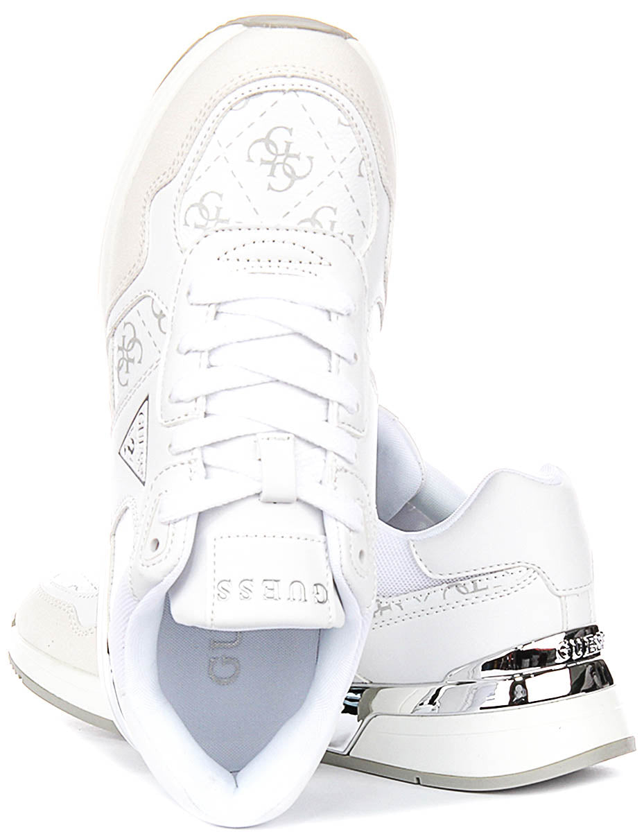 Guess Mickay In White Grey For Women