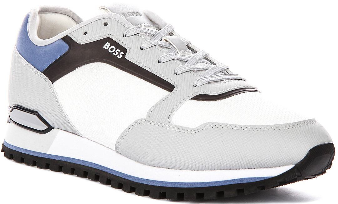 Boss Parkour L Runn In White Grey For Men