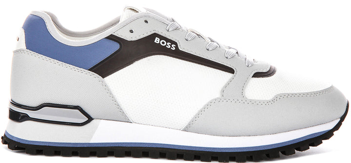 Boss Parkour L Runn In White Grey For Men