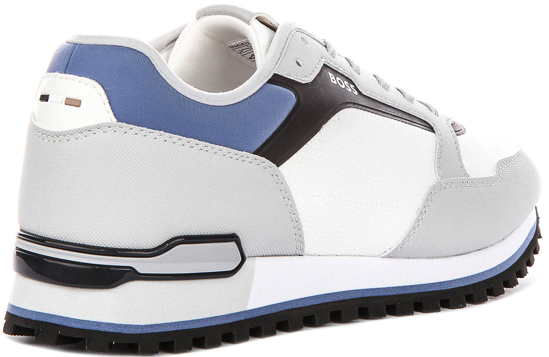 Boss Parkour L Runn In White Grey For Men