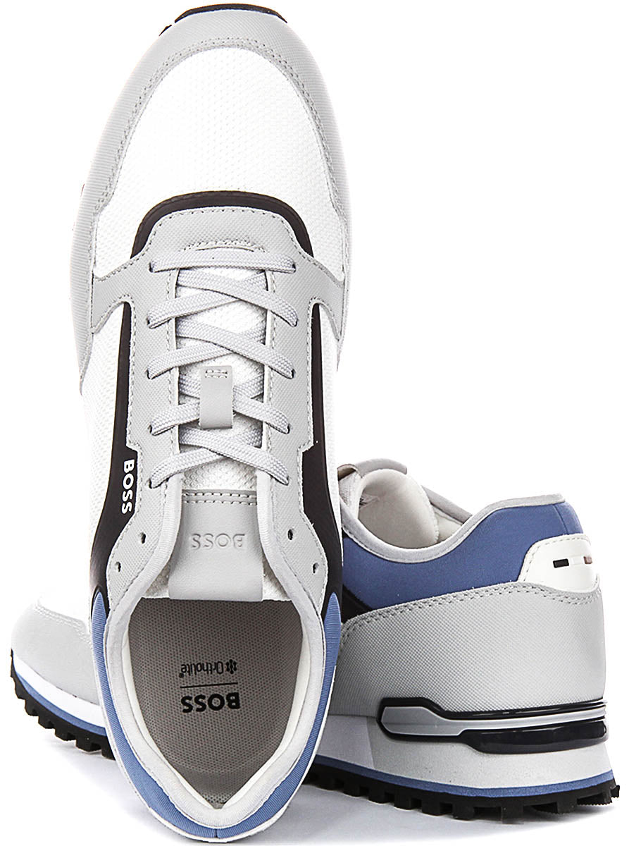 Boss Parkour L Runn In White Grey For Men