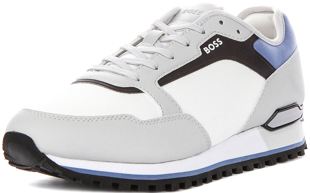 Boss Parkour L Runn In White Grey For Men