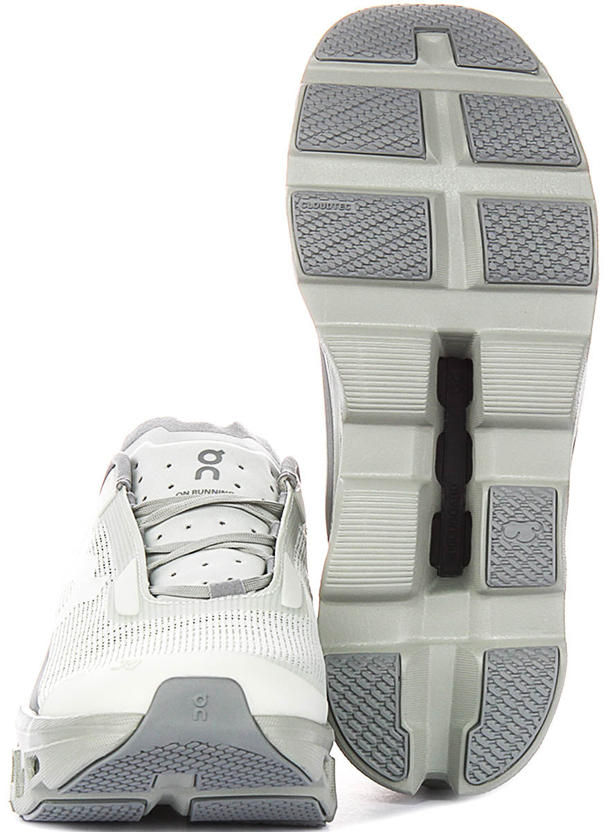 On Running Cloudmonster Void In White Grey For Men