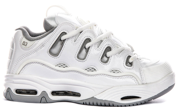 Osiris D3 2001 In White Grey For Men