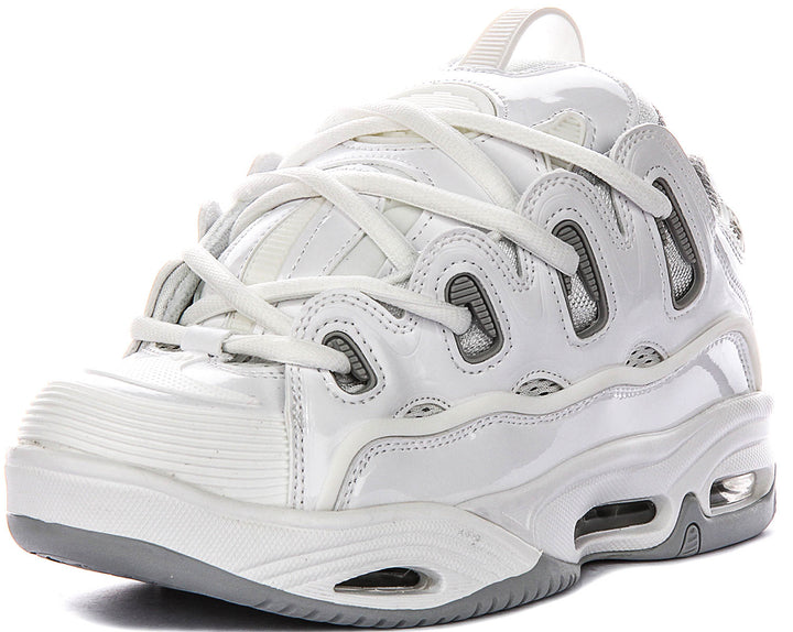 Osiris D3 2001 In White Grey For Men