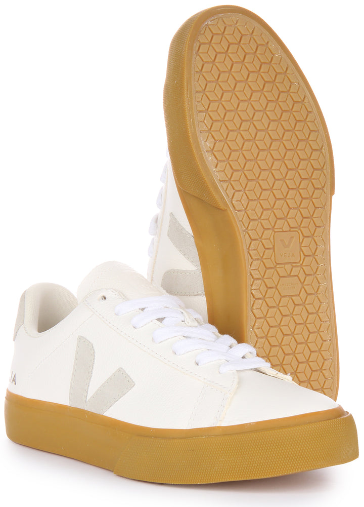 Veja Campo Chromefree In White Gum For Women