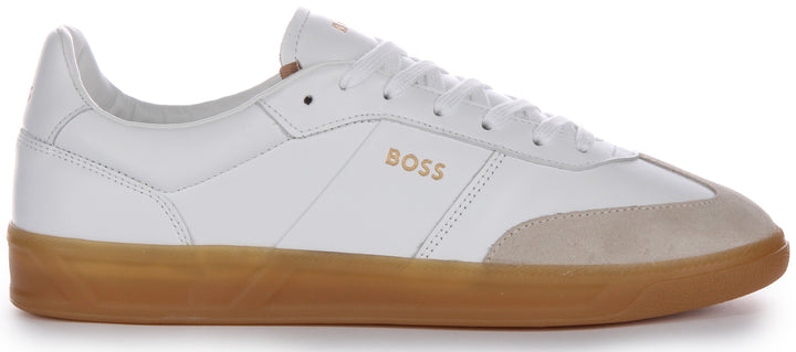 Boss Brandon Tennis In White Gum For Men