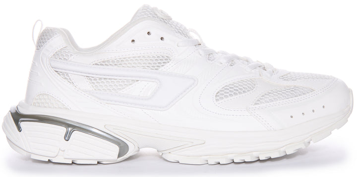 Diesel S Serendipity Sneaker In White Mono For Men