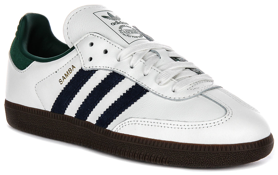 Adidas Samba Og In White Multi For Women Lace Up Trainers