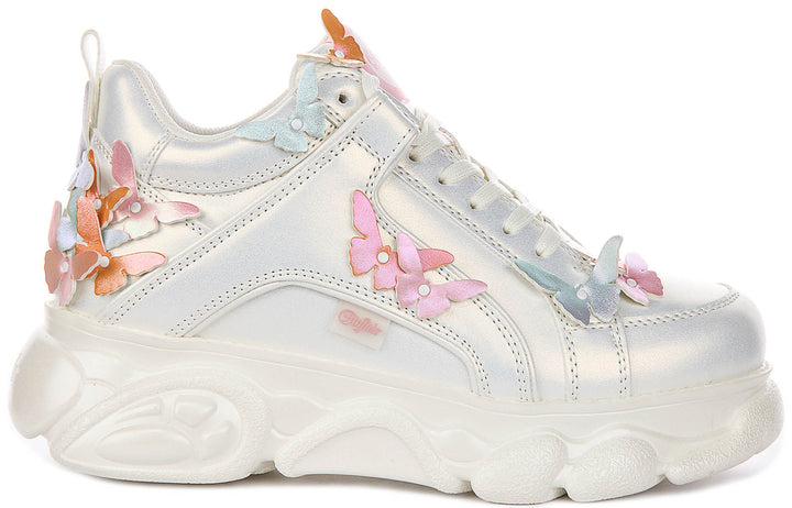 Buffalo Cld Corin Butterfly In White Multi For Women