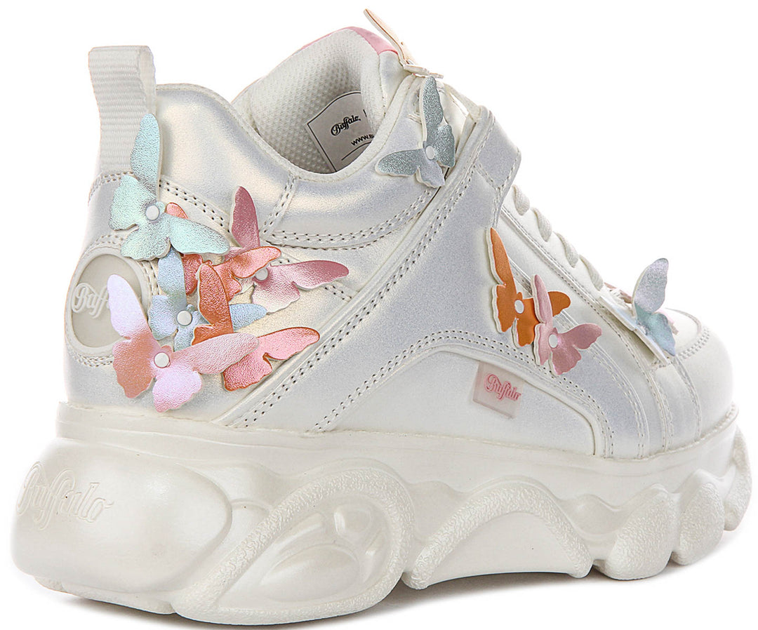 Buffalo Cld Corin Butterfly In White Multi For Women