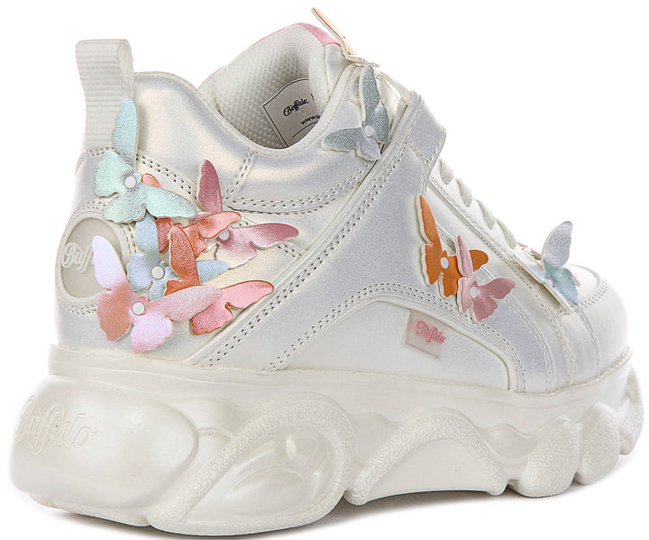 Buffalo Cld Corin Butterfly In White Multi For Women