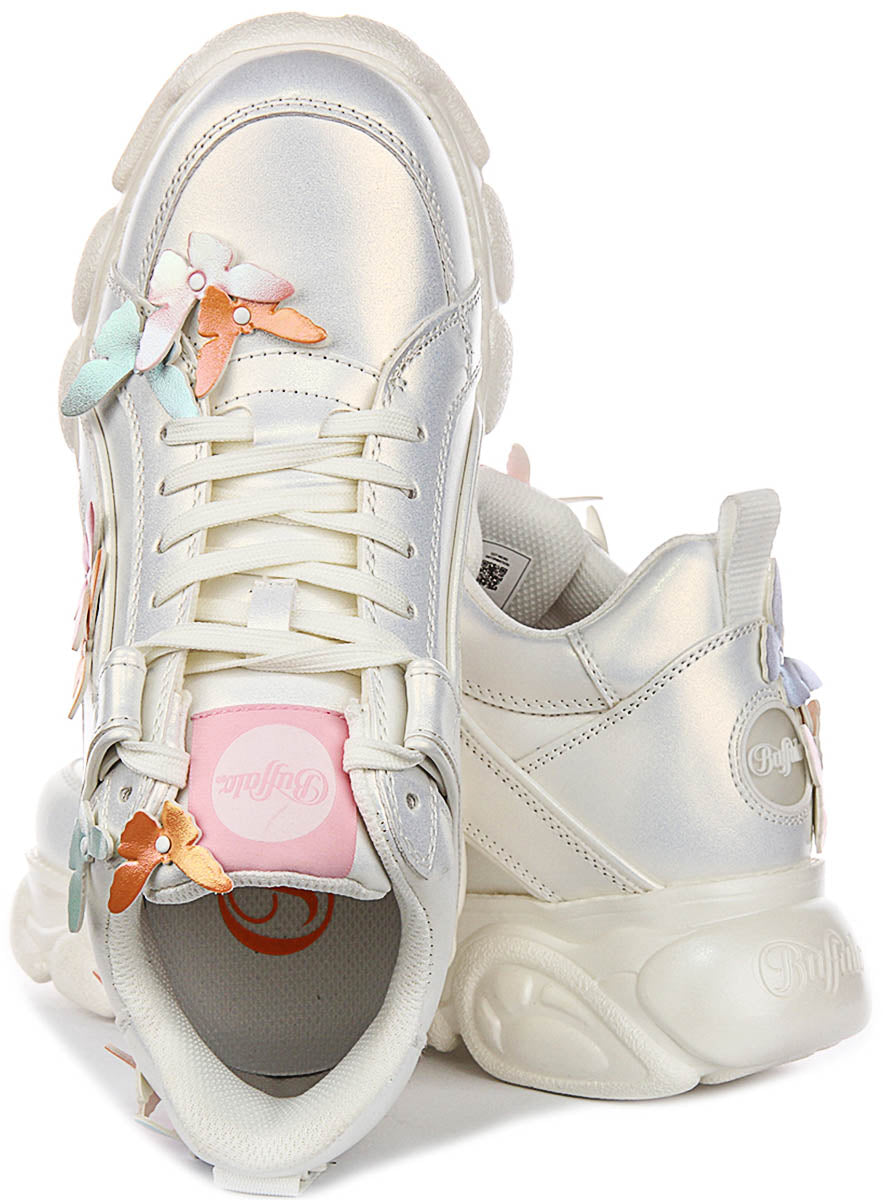 Buffalo Cld Corin Butterfly In White Multi For Women