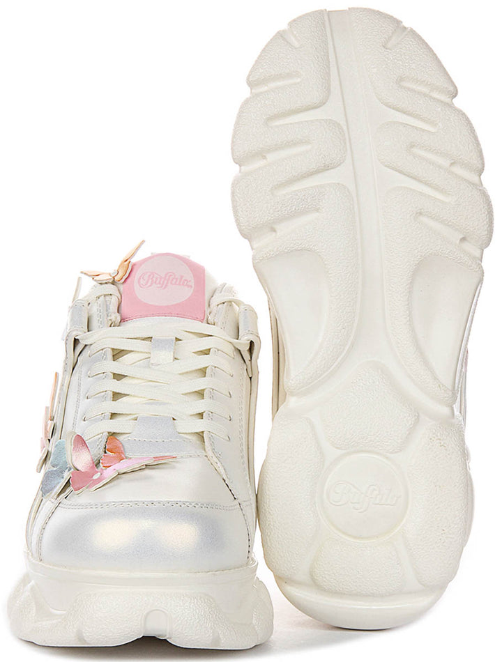 Buffalo Cld Corin Butterfly In White Multi For Women