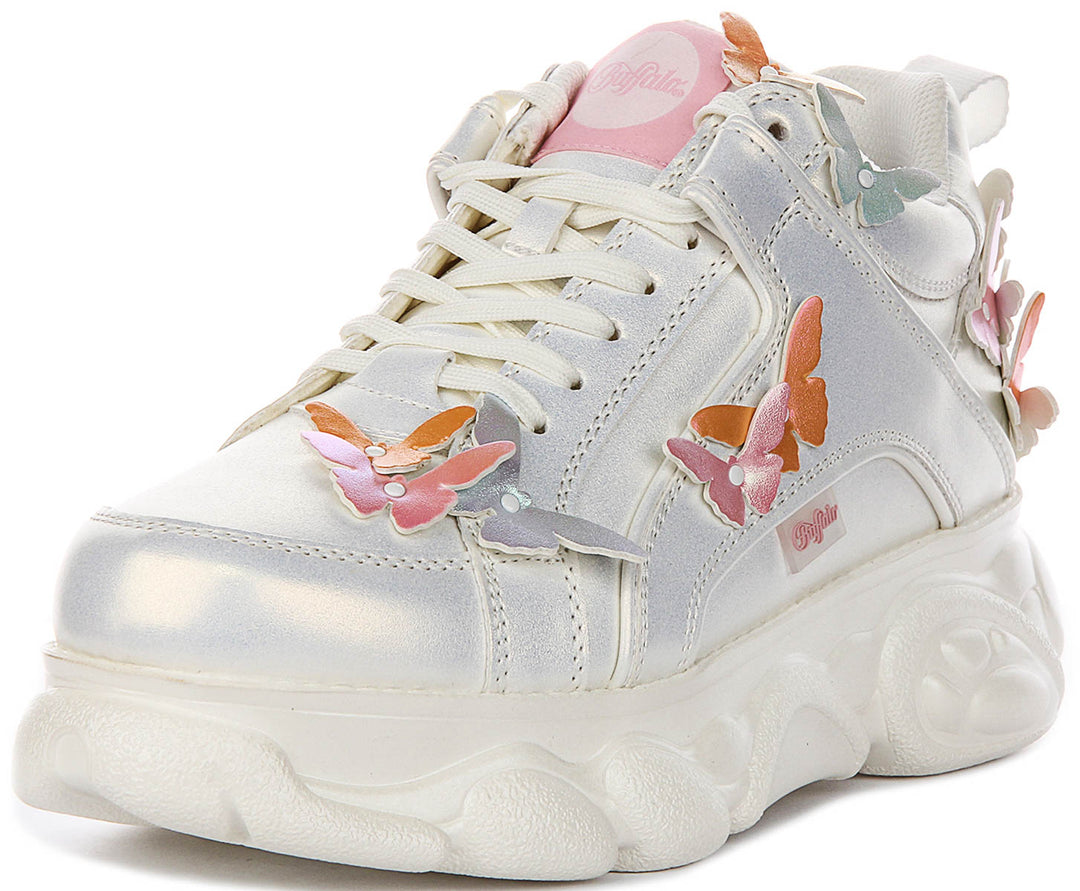 Buffalo Cld Corin Butterfly In White Multi For Women