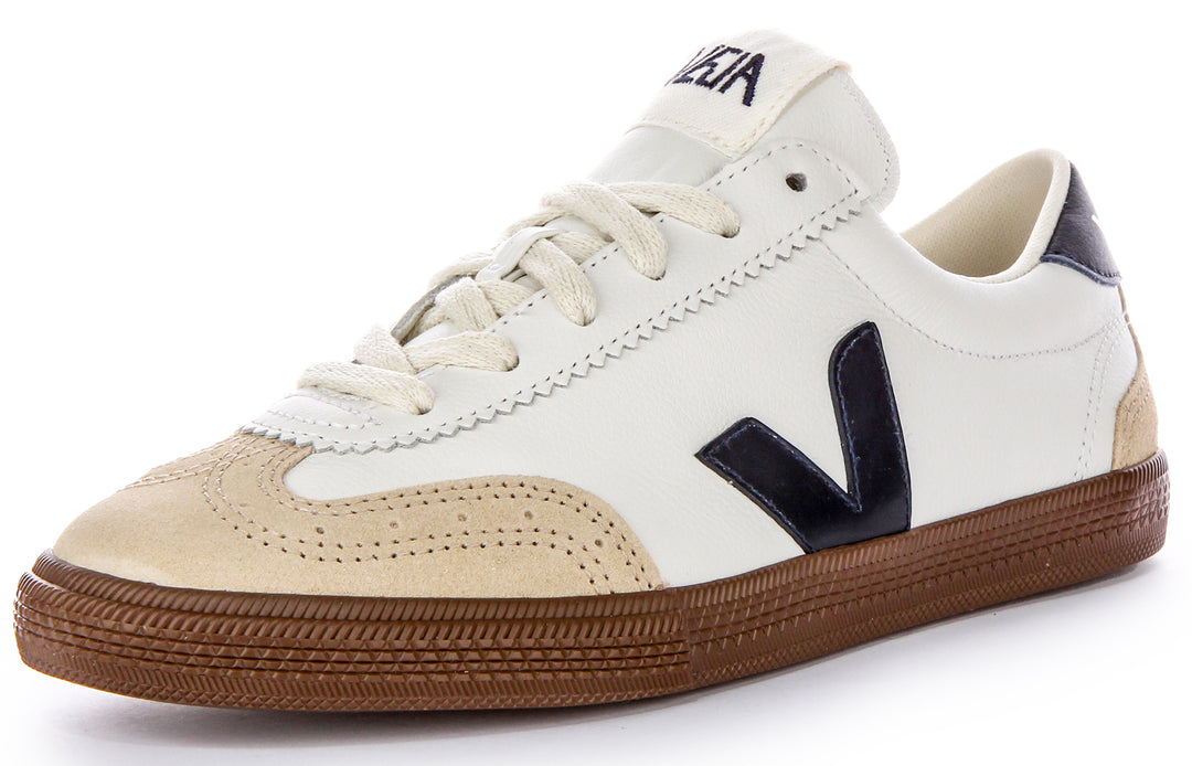 Veja Volley In White Navy For Men