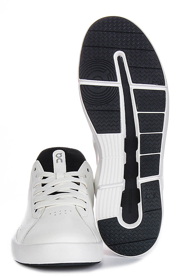 On Running The Roger Adv In White Navy For Men