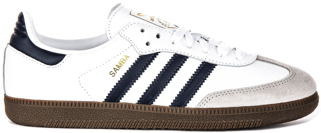 adidas Samba OG, Footwear White / Night Indigo / Clear Granite adidas Samba OG, Footwear White / Night Indigo / Clear Granite
