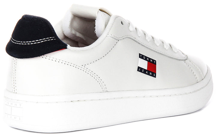 Tommy Jeans Archive 98 In White Navy For Women