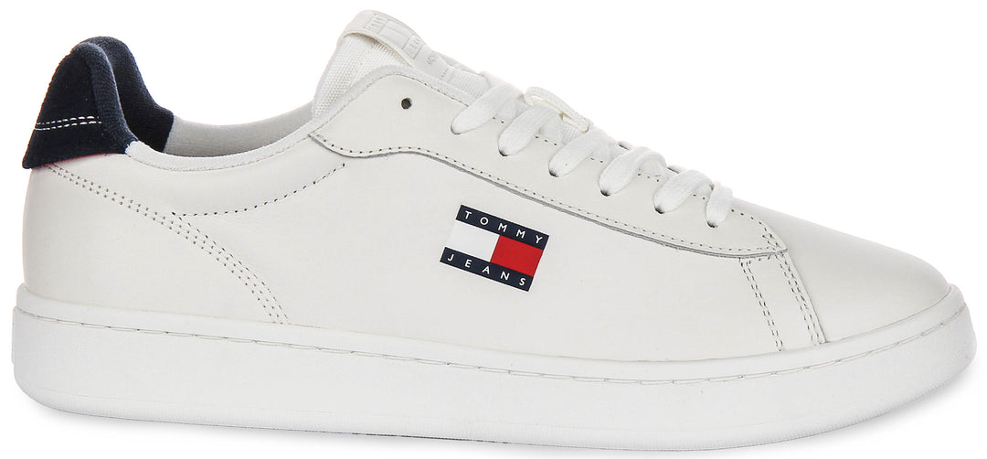 Tommy Hilfiger Archive 98 In White Navy For Men
