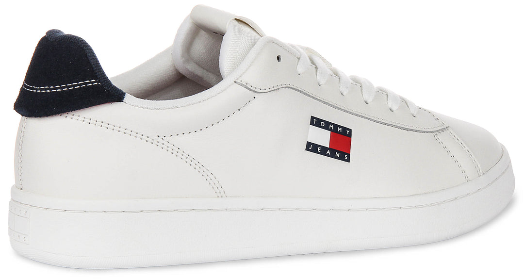 Tommy Hilfiger Archive 98 In White Navy For Men