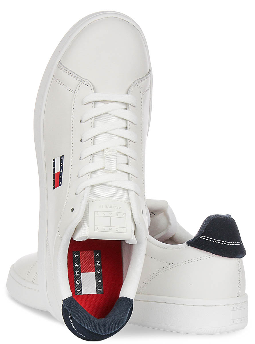 Tommy Hilfiger Archive 98 In White Navy For Men