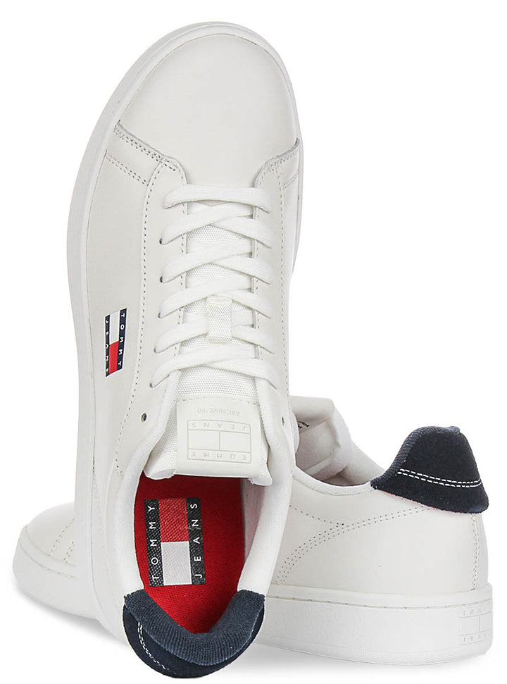 Tommy Hilfiger Archive 98 In White Navy For Men