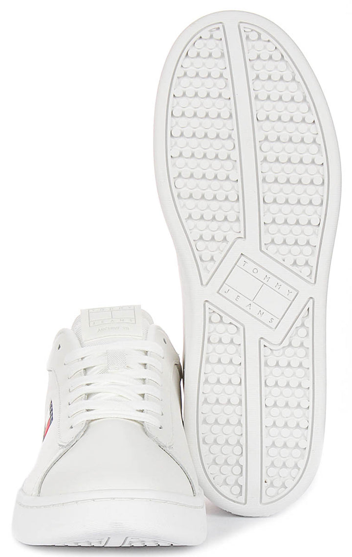 Tommy Hilfiger Archive 98 In White Navy For Men