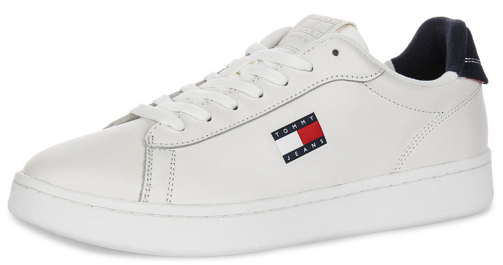 Tommy Hilfiger Archive 98 In White Navy For Men