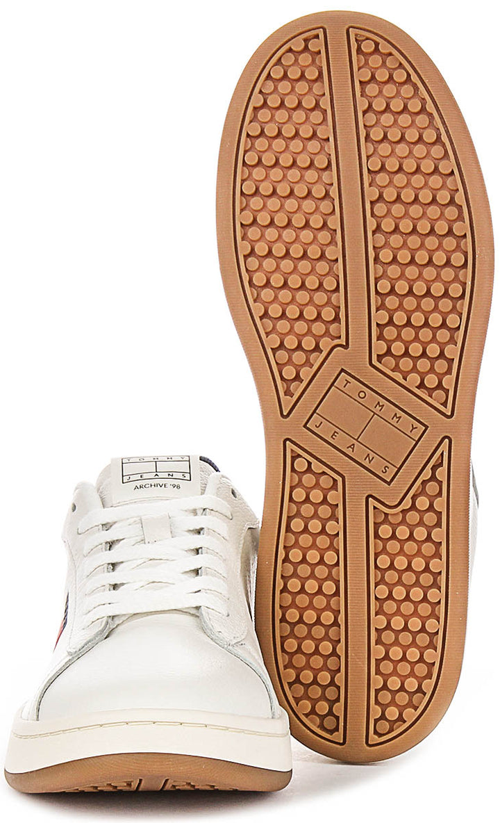 Tommy Hilfiger Archive 98 In White Navy For Men