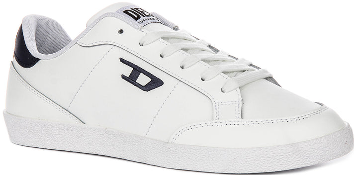 Diesel S D Leo low Sneaker In White Navy For Men