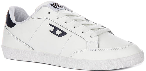 Diesel S D Leo low Sneaker In White Navy For Men