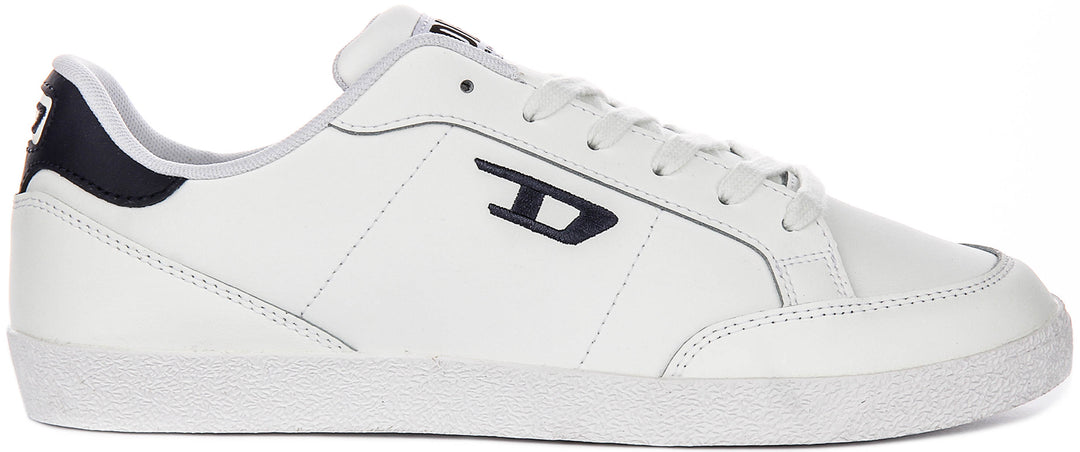 Diesel S D Leo low Sneaker In White Navy For Men