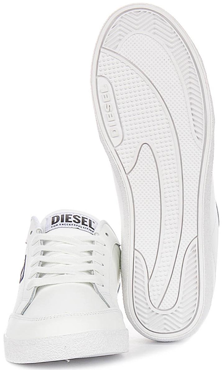Diesel S D Leo low Sneaker In White Navy For Men