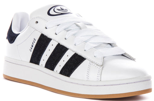 Adidas Campus 00S In White Navy For Men