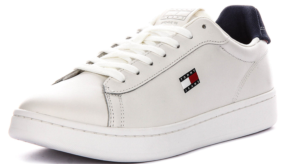 Tommy Hilfiger Archive 98 In White Navy For Men Sneaker