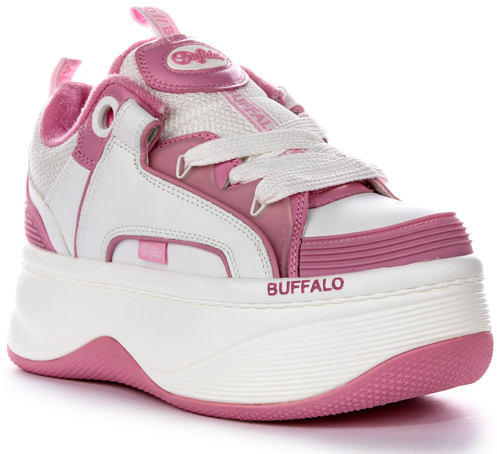 Buffalo Orcus In White Pink For Women