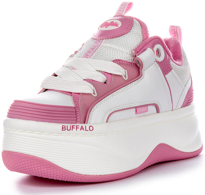 Buffalo Orcus In White Pink For Women