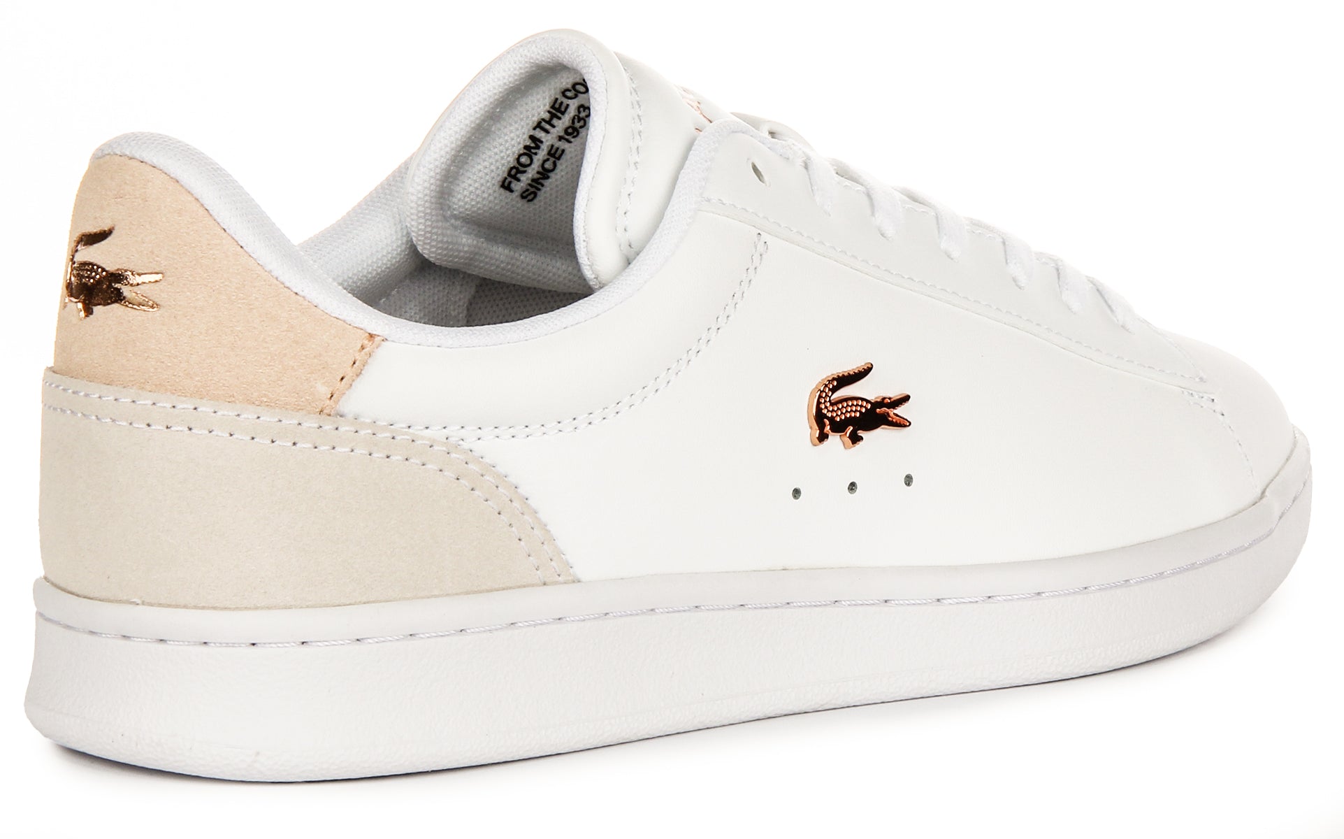 lacoste carnaby rose gold