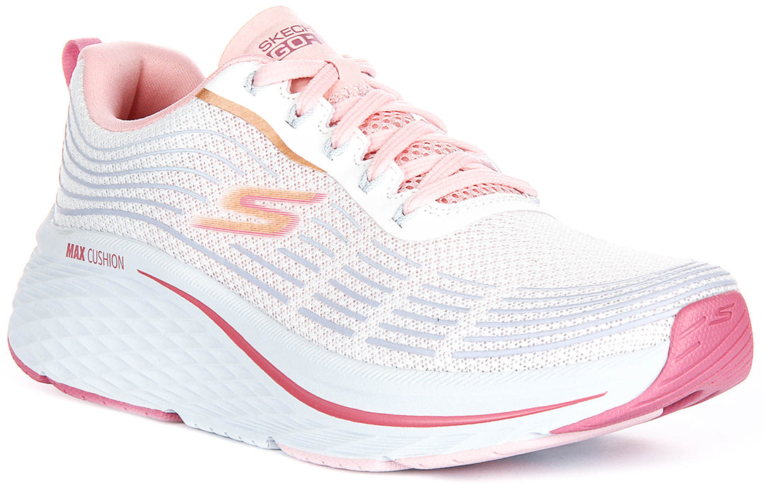 Skechers Elite 2.0 Alaua In White Pink For Women