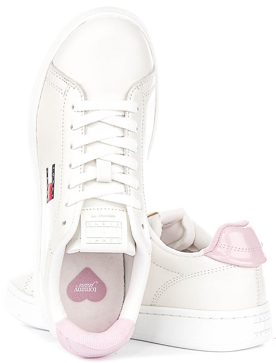 Tommy Hilfiger Archive 98 In White Pink For Women