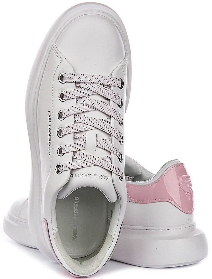 Karl Lagerfeld Kore NFT Relief In White Pink For Women