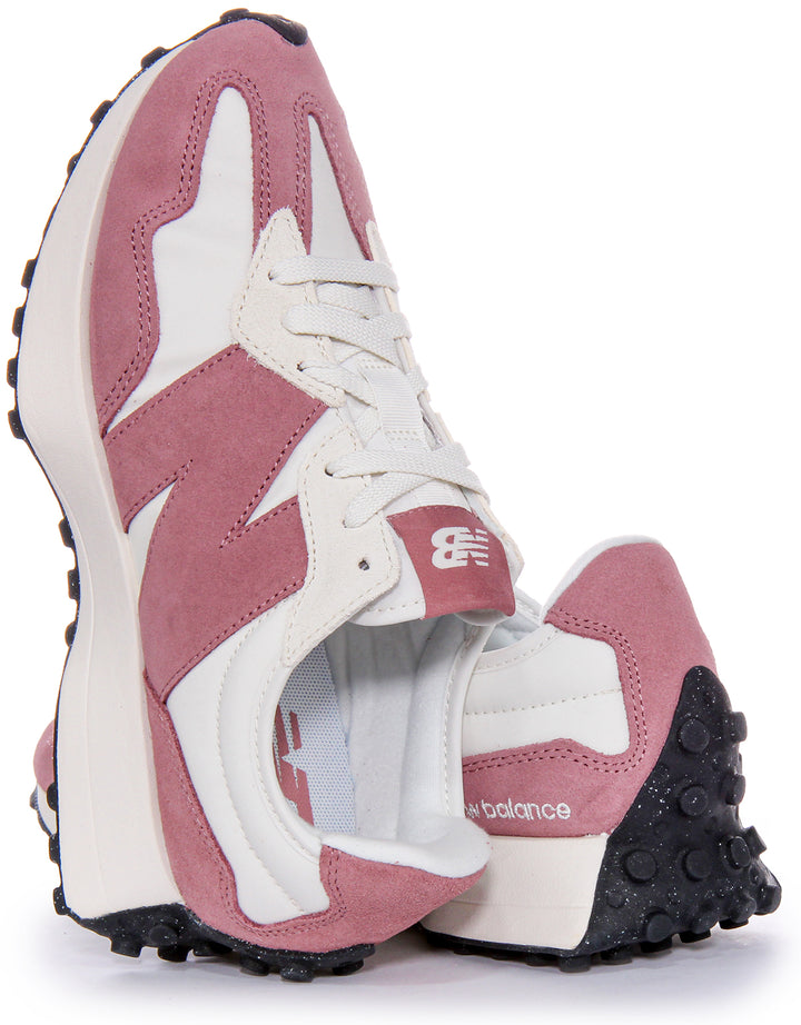 New Balance WS 327 MB In White Purple For Women