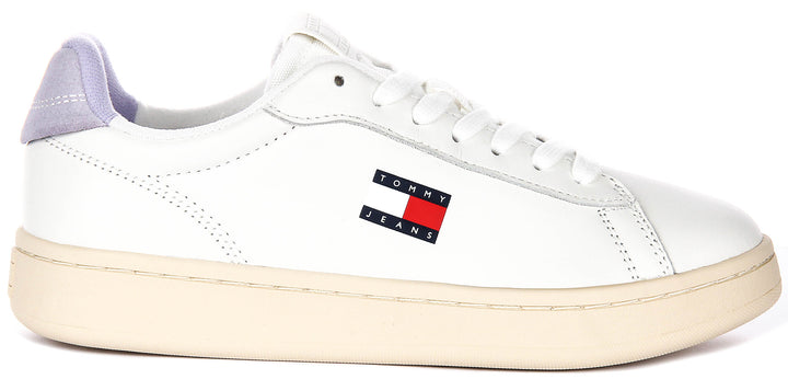 Tommy Jeans Archive 98 In White Purple For Women