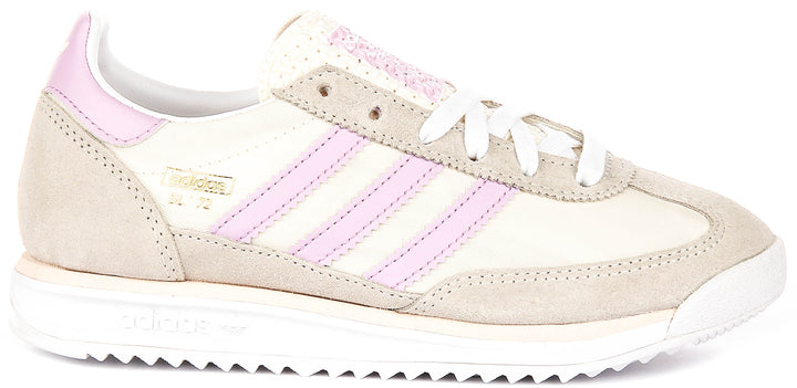 Adidas Sl 72 RS J In White Purple For Youth