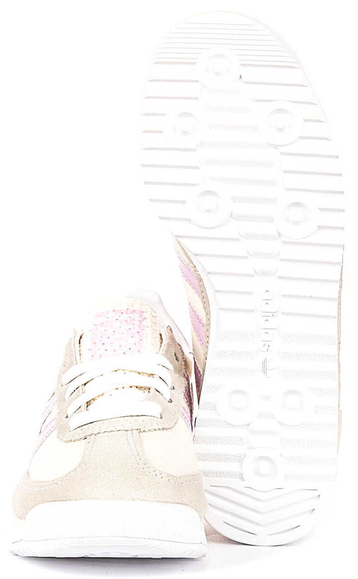 Adidas Sl 72 RS J In White Purple For Youth