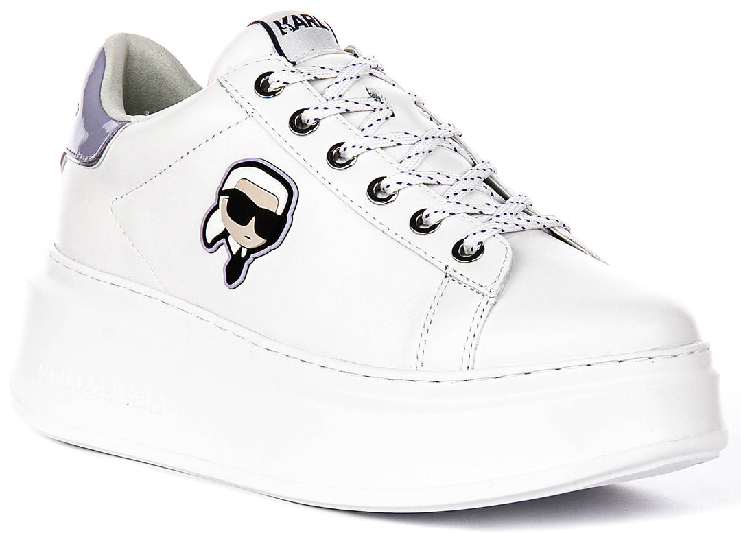 Karl Lagerfeld Anakapri NFT In White Purple For Women