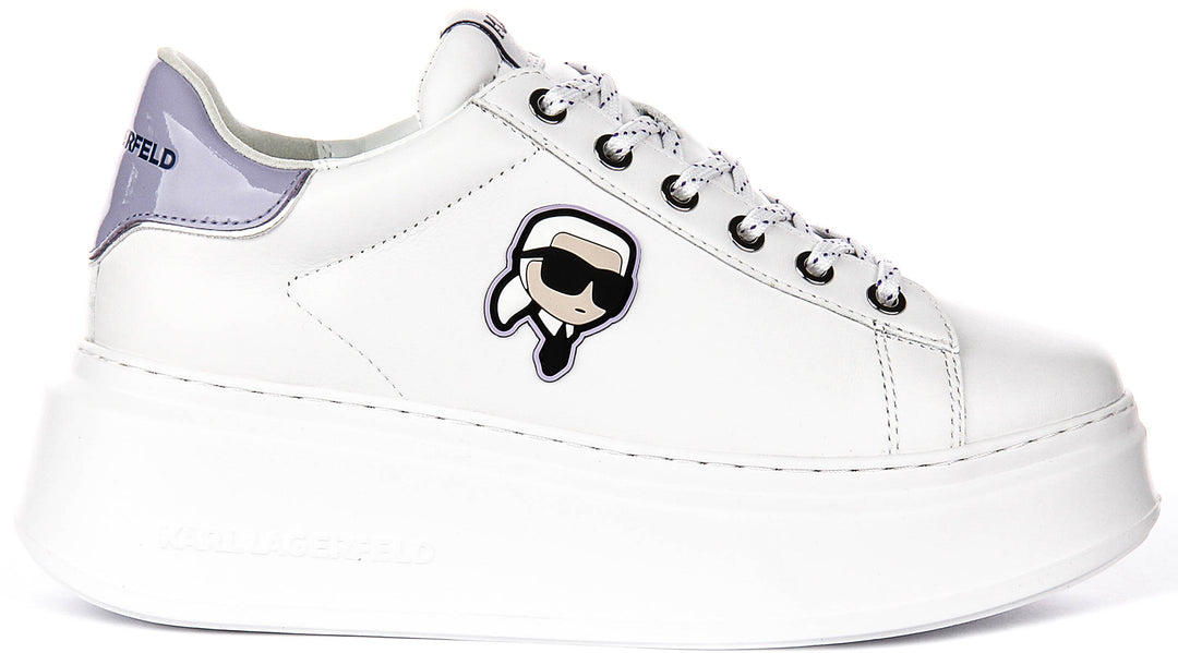 Karl Lagerfeld Anakapri NFT In White Purple For Women