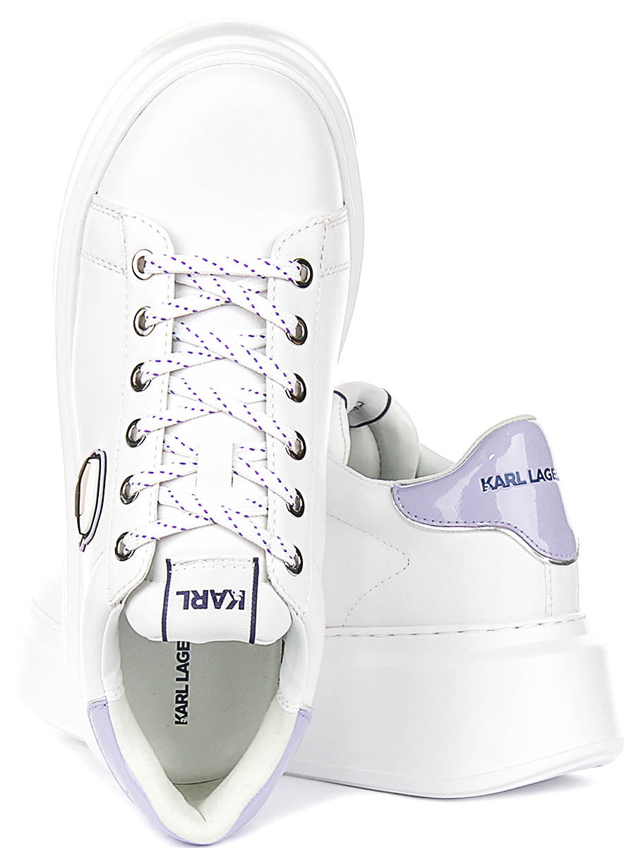 Karl Lagerfeld Anakapri NFT In White Purple For Women